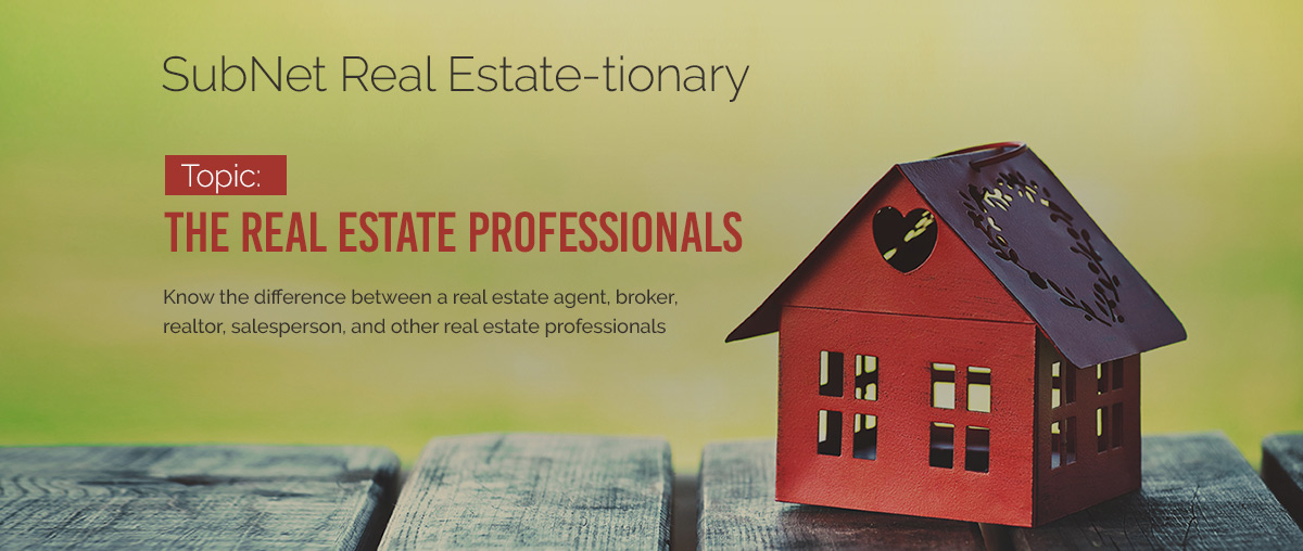 real estate professionals